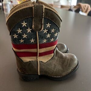 Roper Blue and Red Patriotic Boots